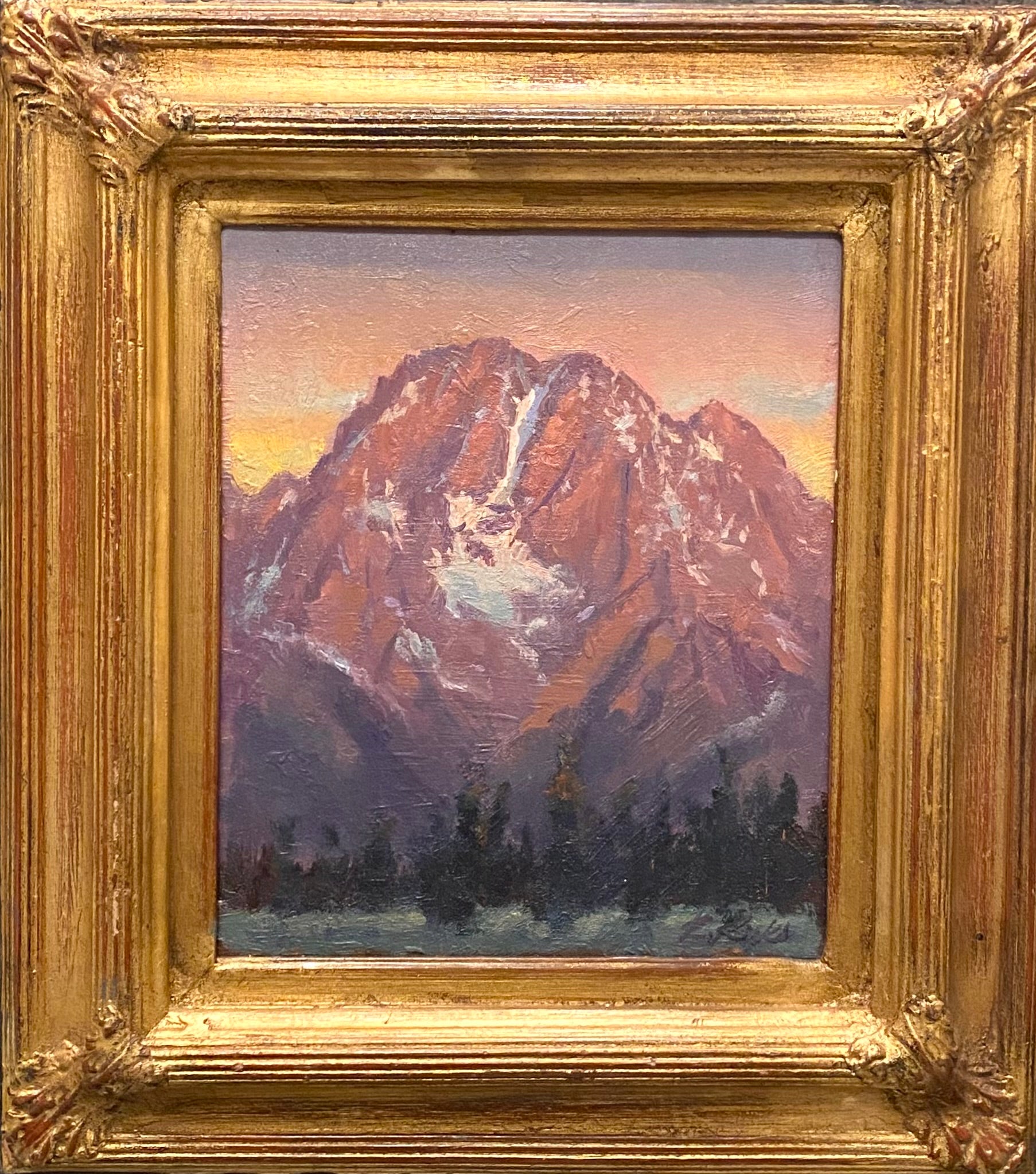 Mt. Moran First Light