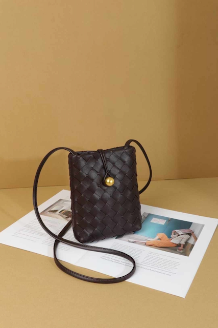 Small Woven Crossbody Bag