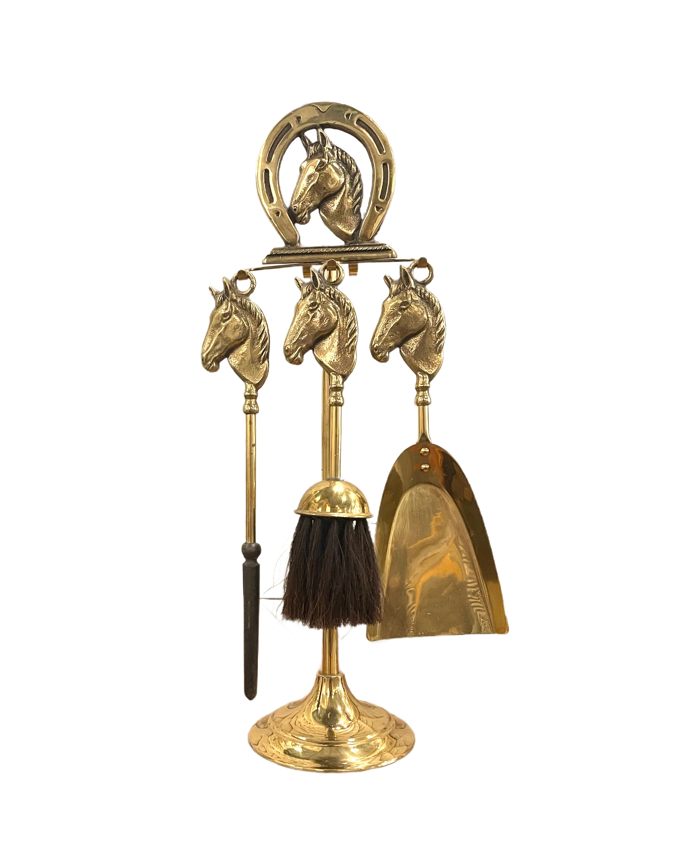 Equestrian Fireplace Tools