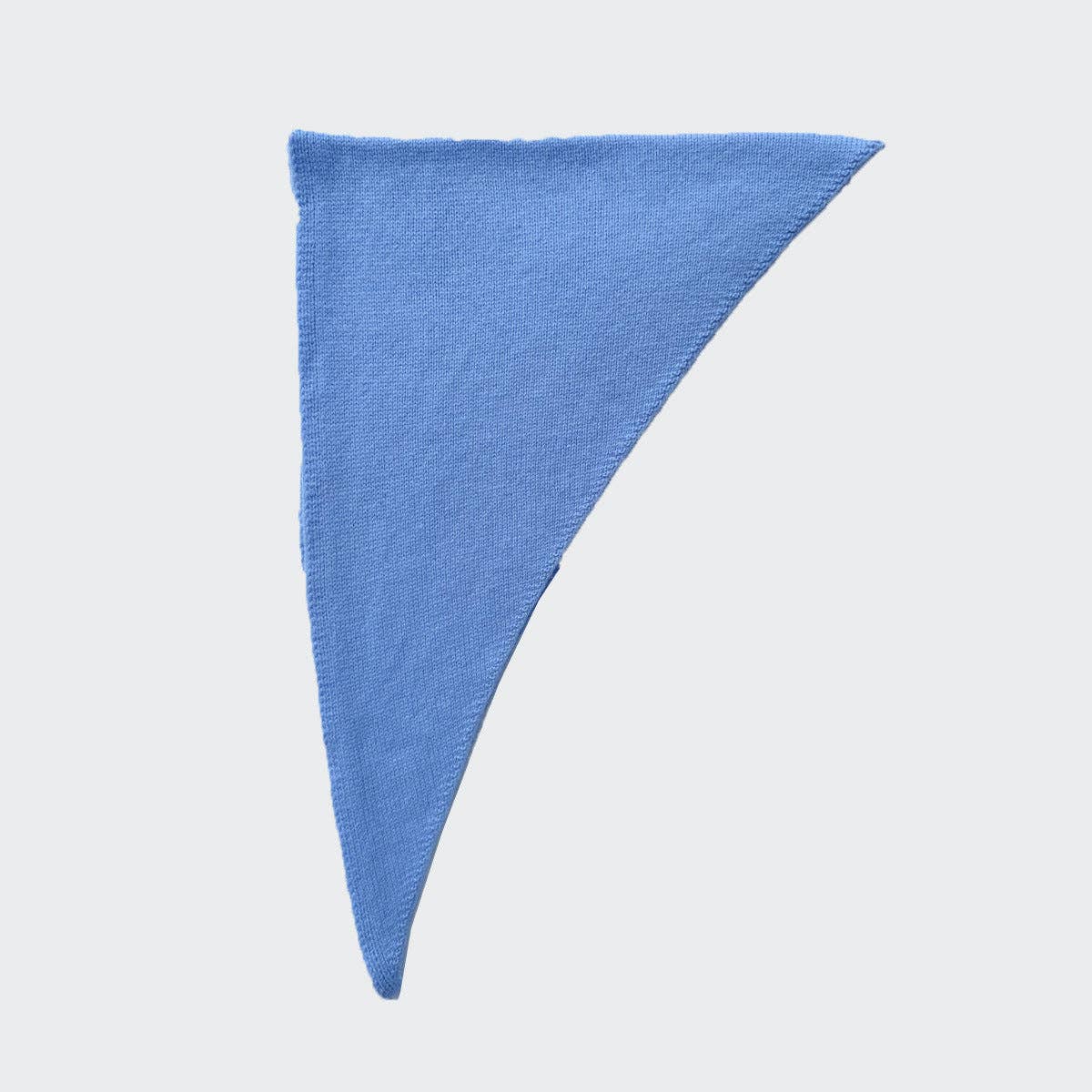 Wool Blend Rabbit Hair Triangle Scarf