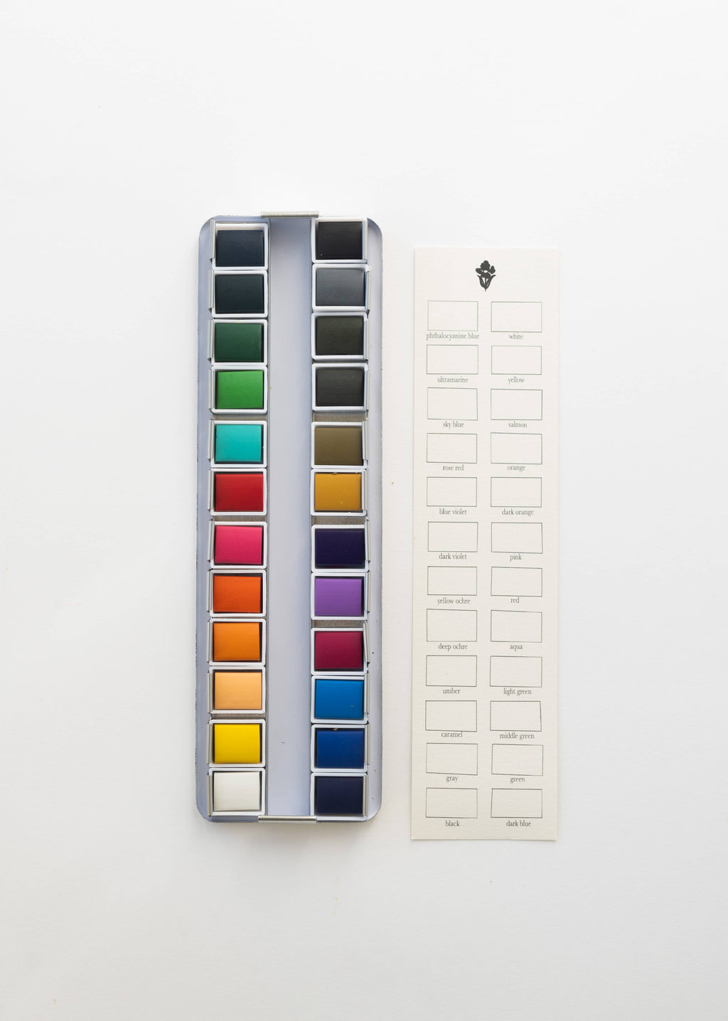 Watercolor Paint Palette (24 Color)