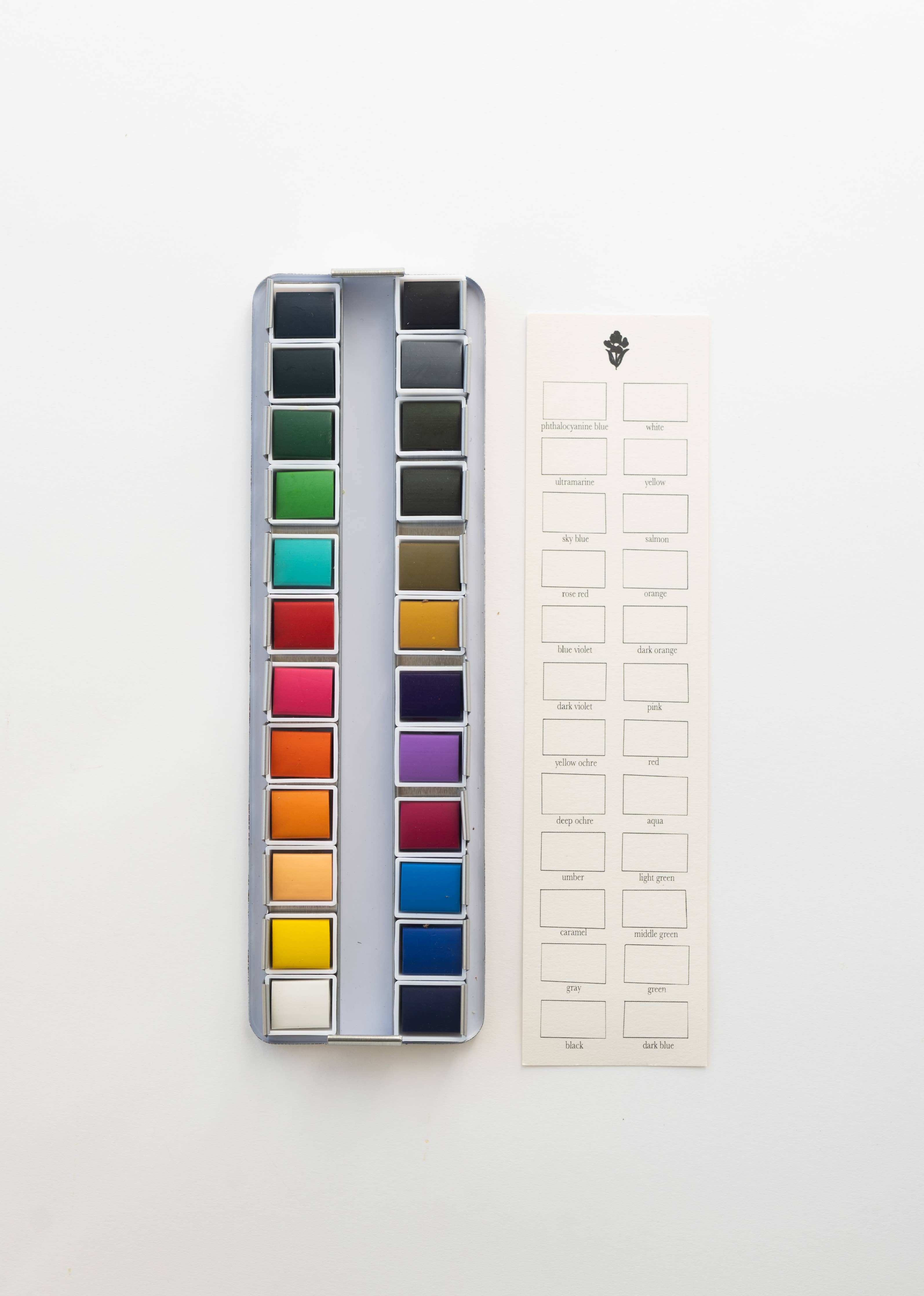 Watercolor Paint Palette (24 Color)