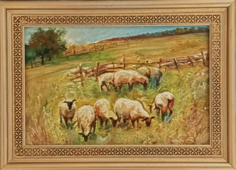 Sheep in the Meadows
