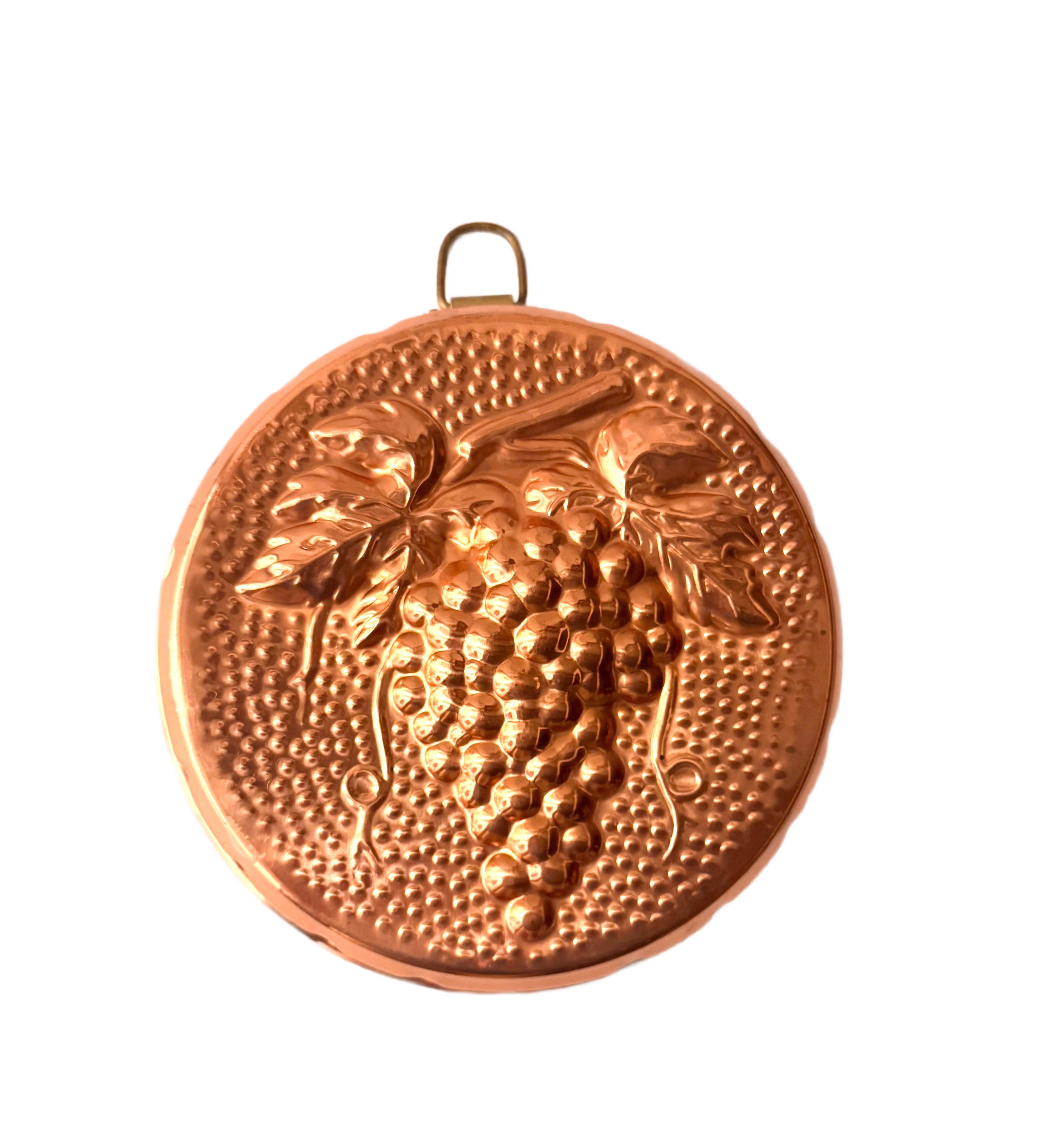 Copper Grape Mold