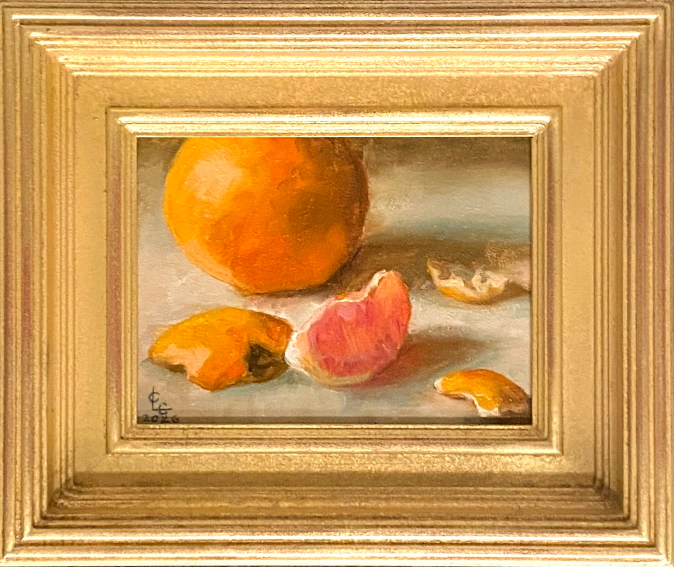 Glowing Grapefruit Slice