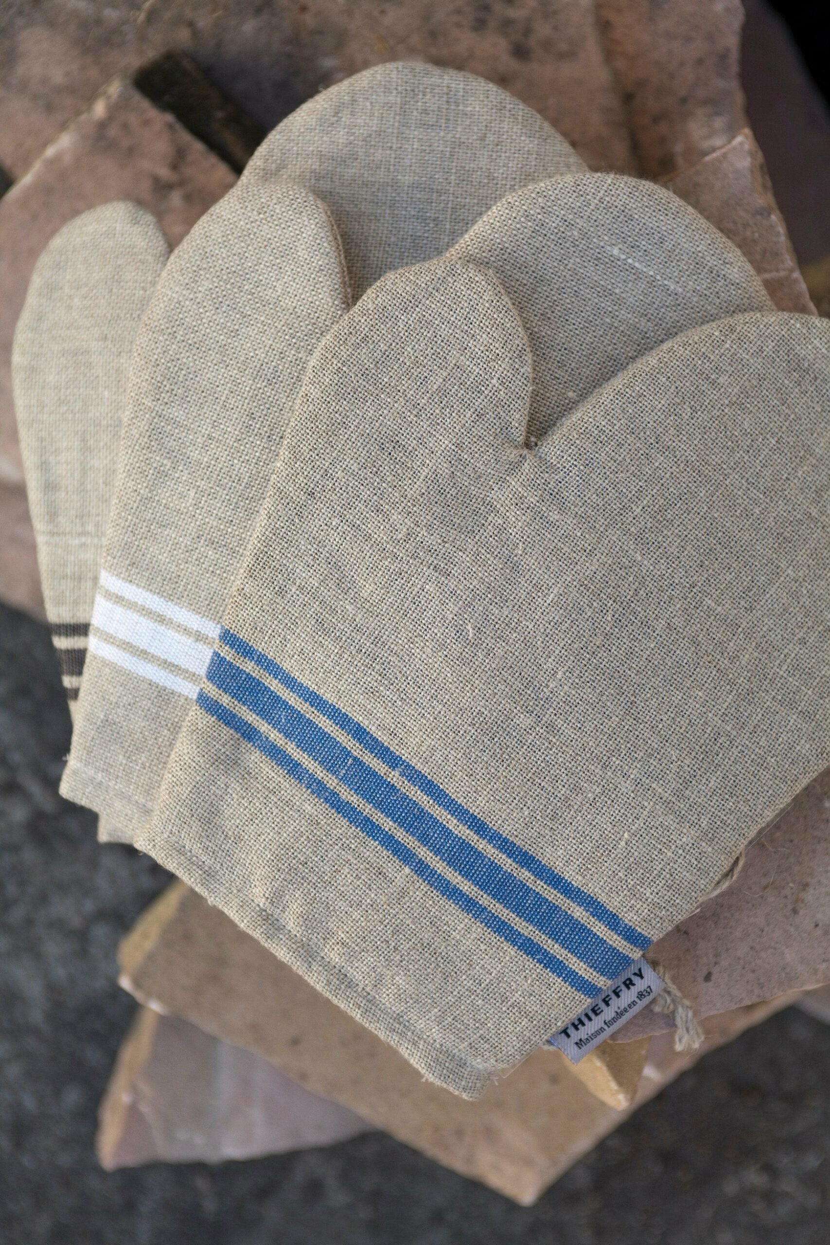 Thieffry Belgian Linen Oven Mitt