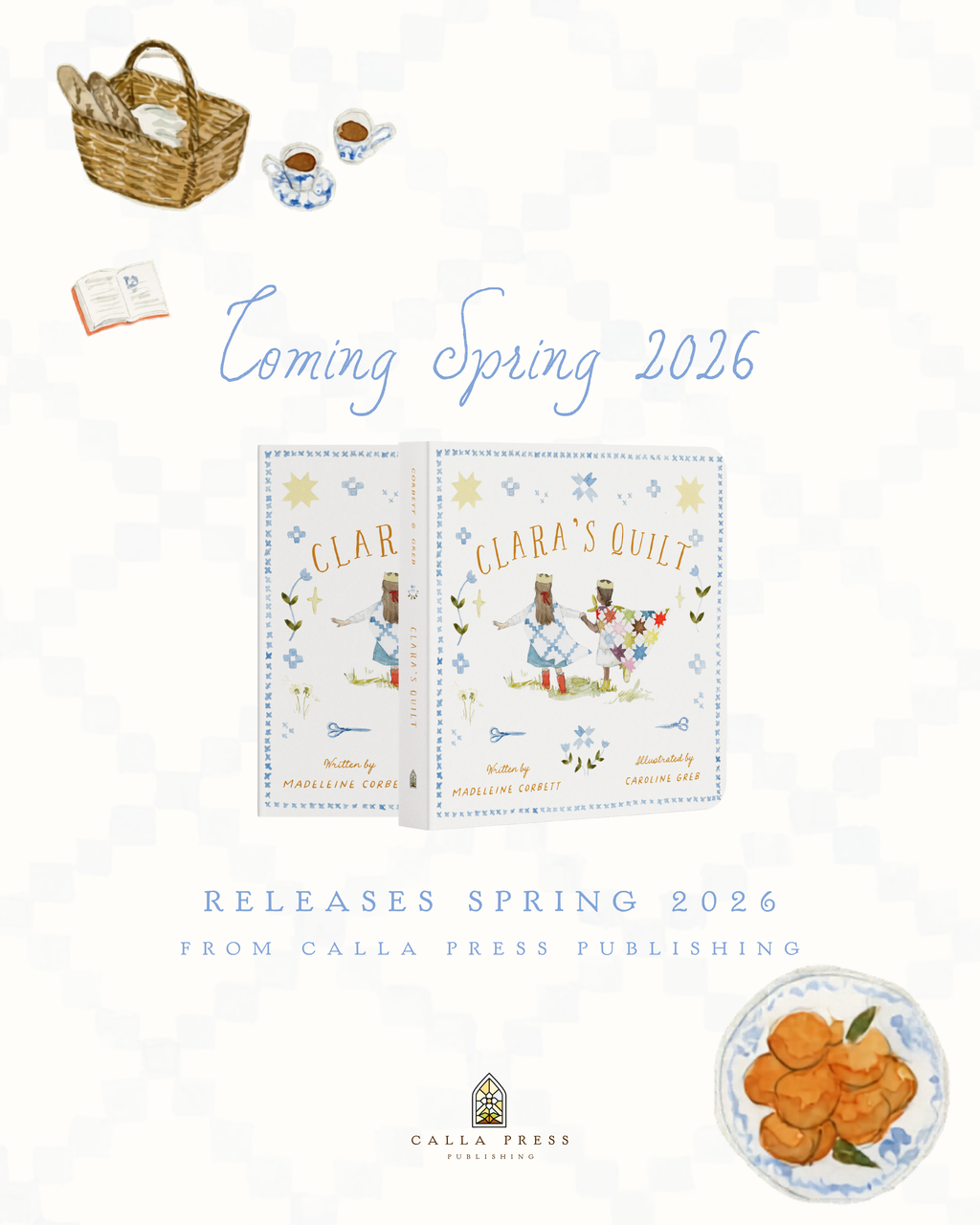 Clara's Quilt Board Book