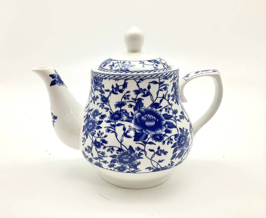 English Garden Flowers Teapot