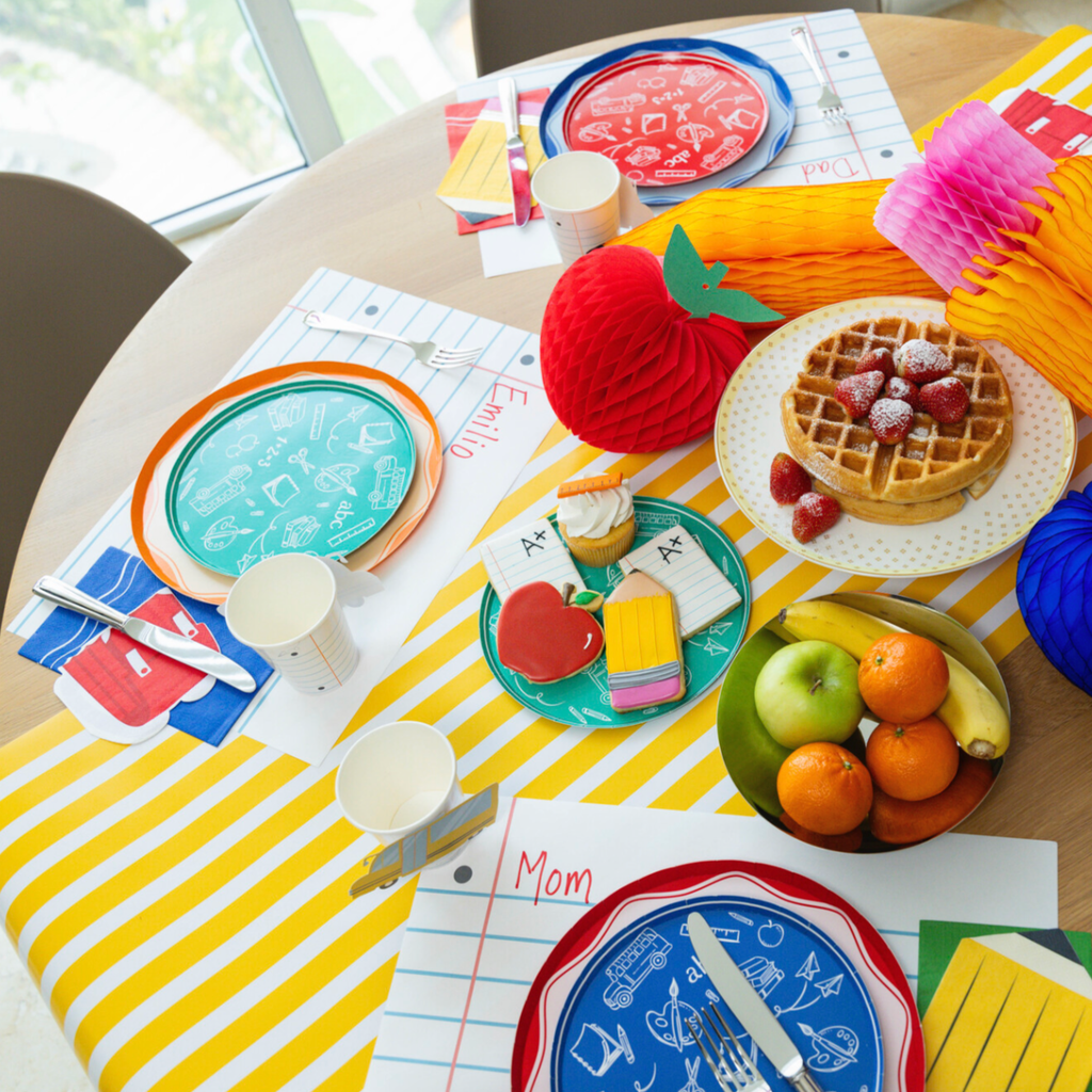 Loose Leaf Paper Placemats