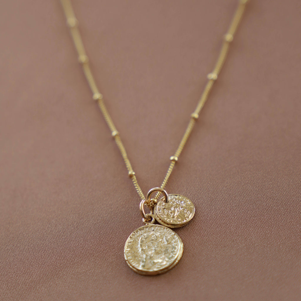 COIN CHARM NECKLACE