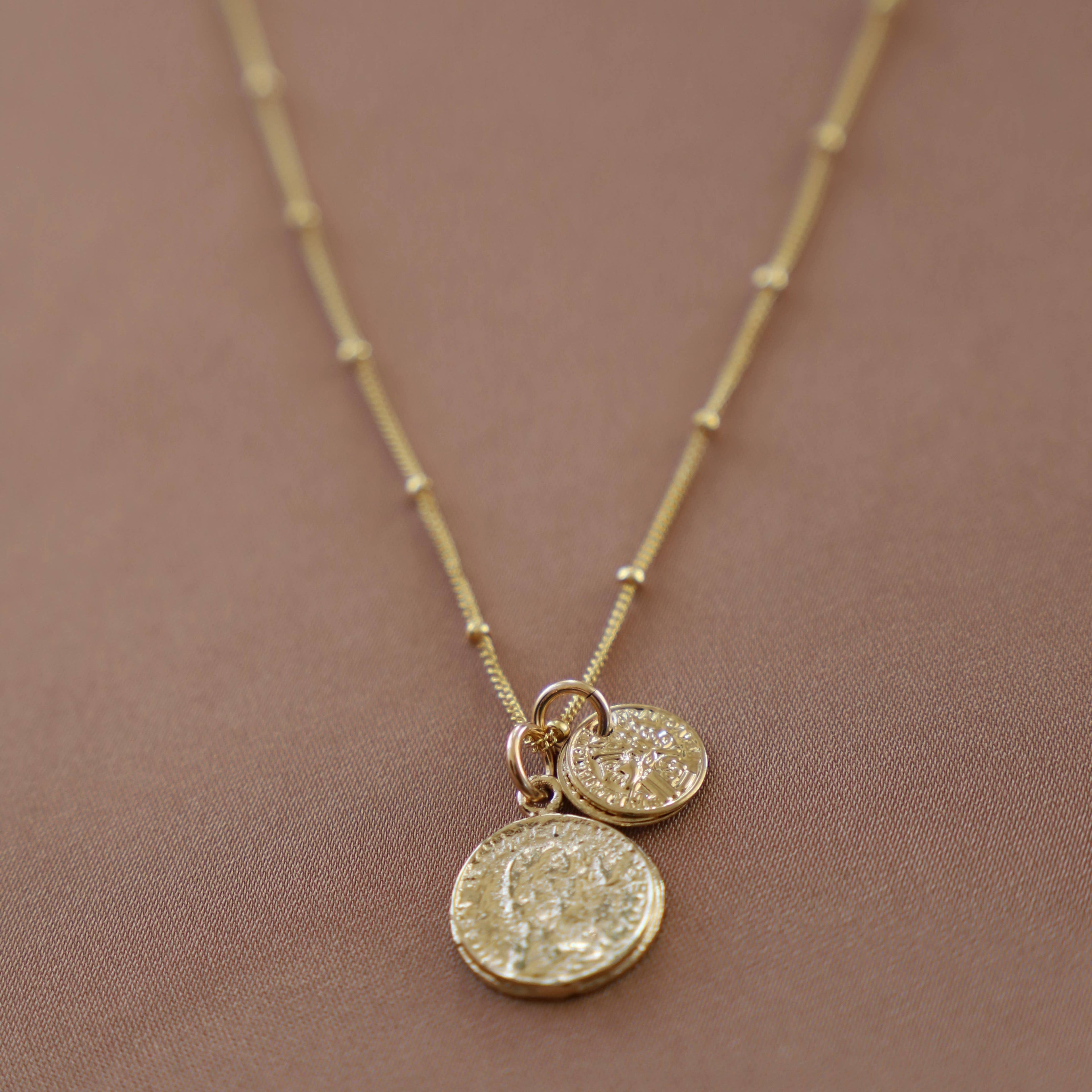 COIN CHARM NECKLACE