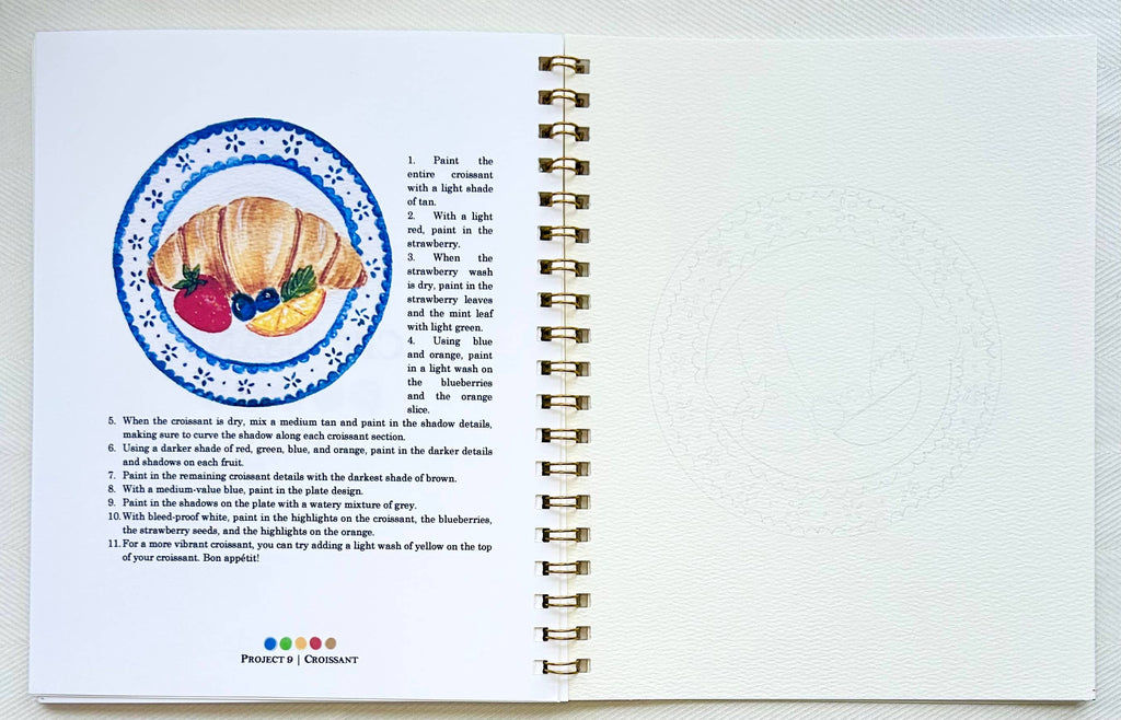 The Sweet Shop Watercolor Workbook