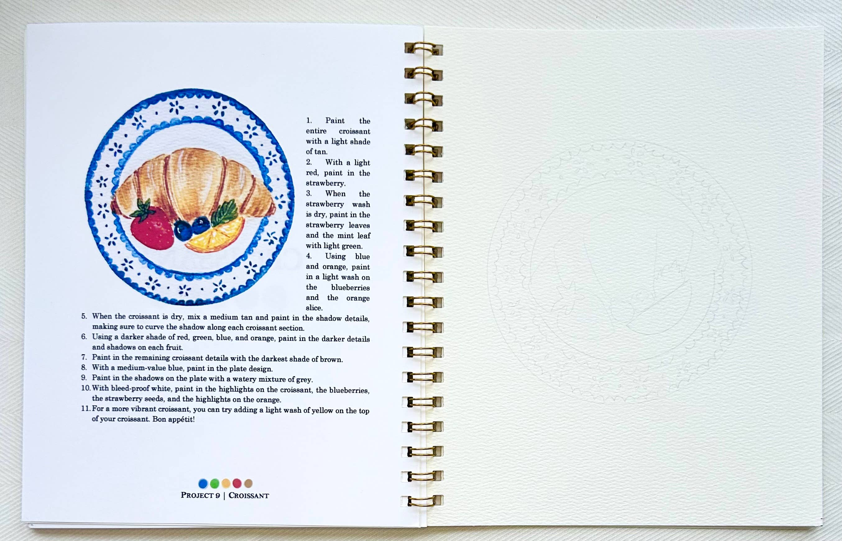 The Sweet Shop Watercolor Workbook