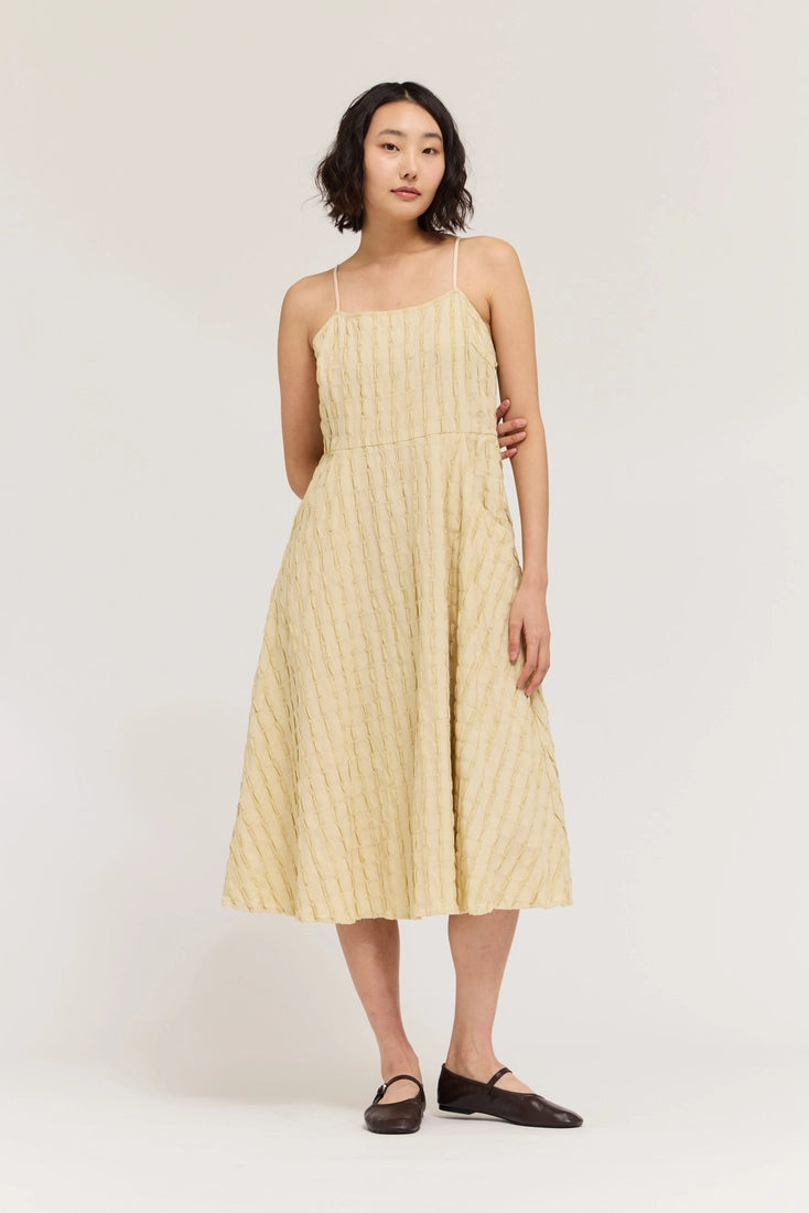 Side Slit Spaghetti Strap Maxi Dress