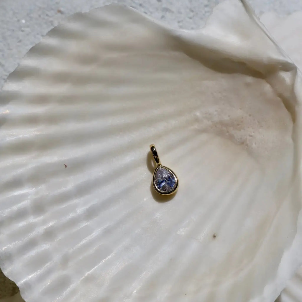 Solitaire Bezel Charm