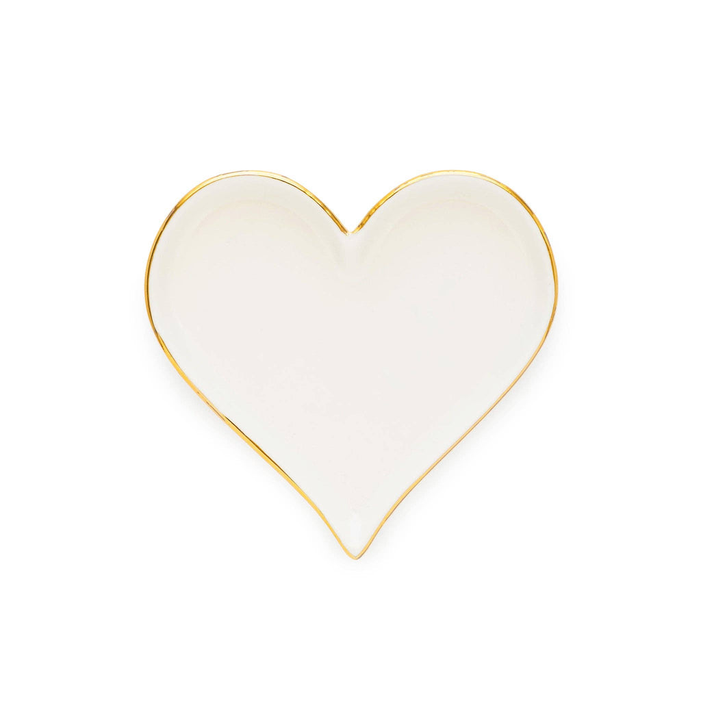 Bordered Heart Trinket Tray