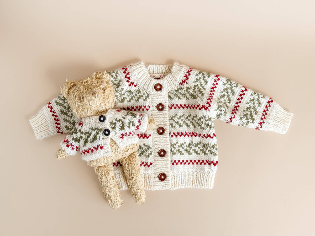 Evergreen Baby Cardigan