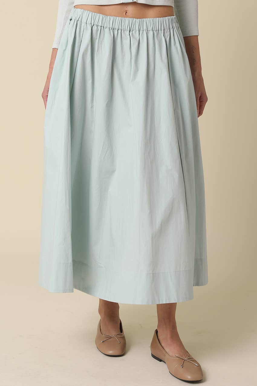 Sasha Gathered Maxi Skirt