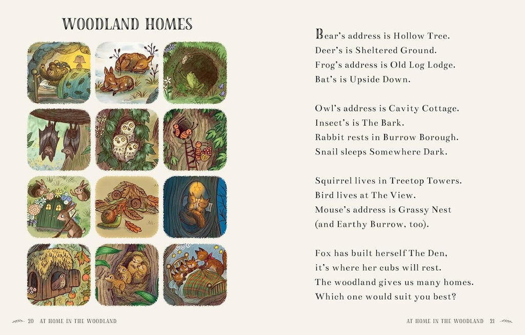 Wisdom of the Woods: 40 Nature Poems Passed Down from Bear to Bear (Brown Bear Wood)