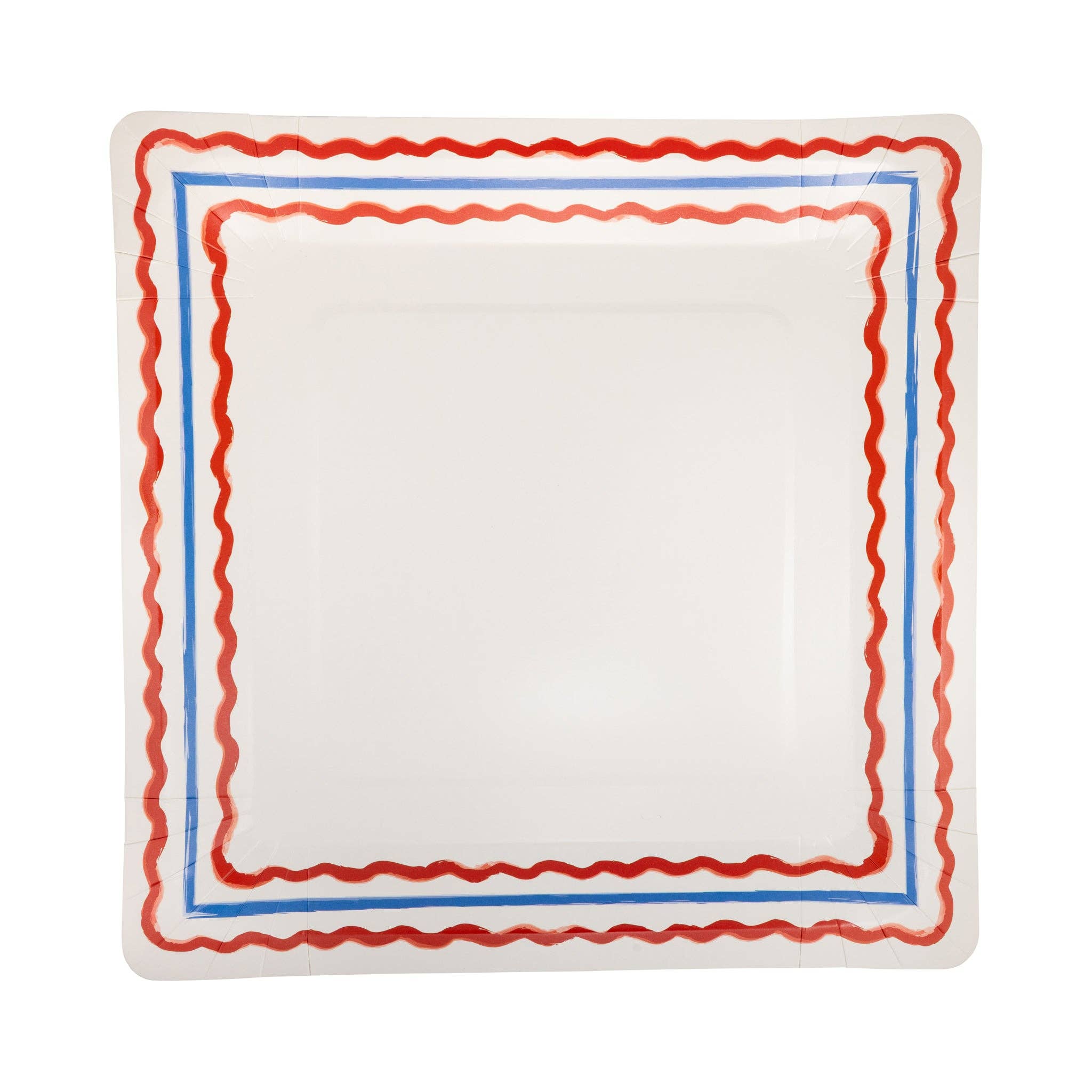 Border Paper Plate Set