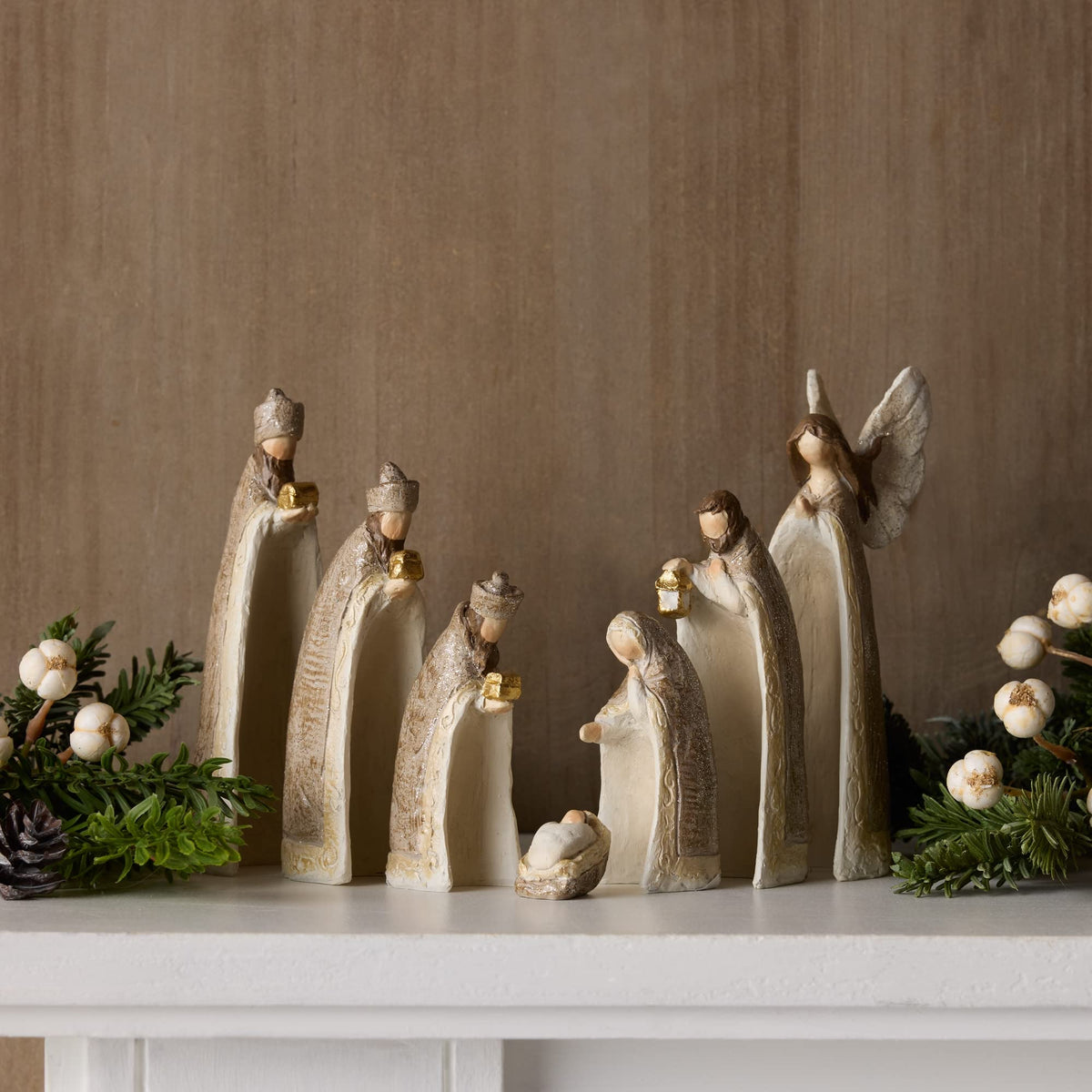 Resin Nativity Set