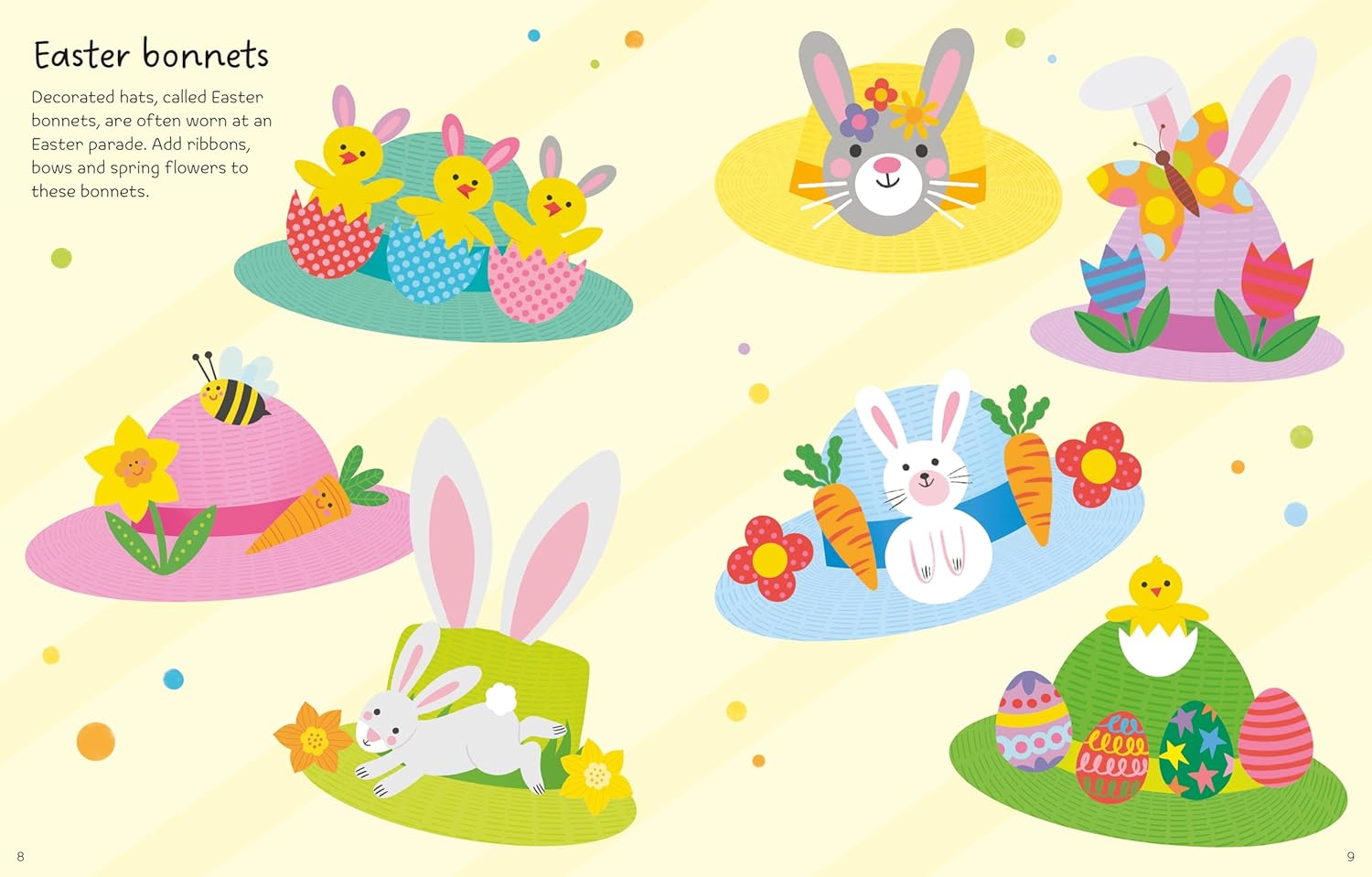 First Sticker Book Easter: An Easter and Springtime Sticker Activity Book with Eggs, Parades, and Bunnies