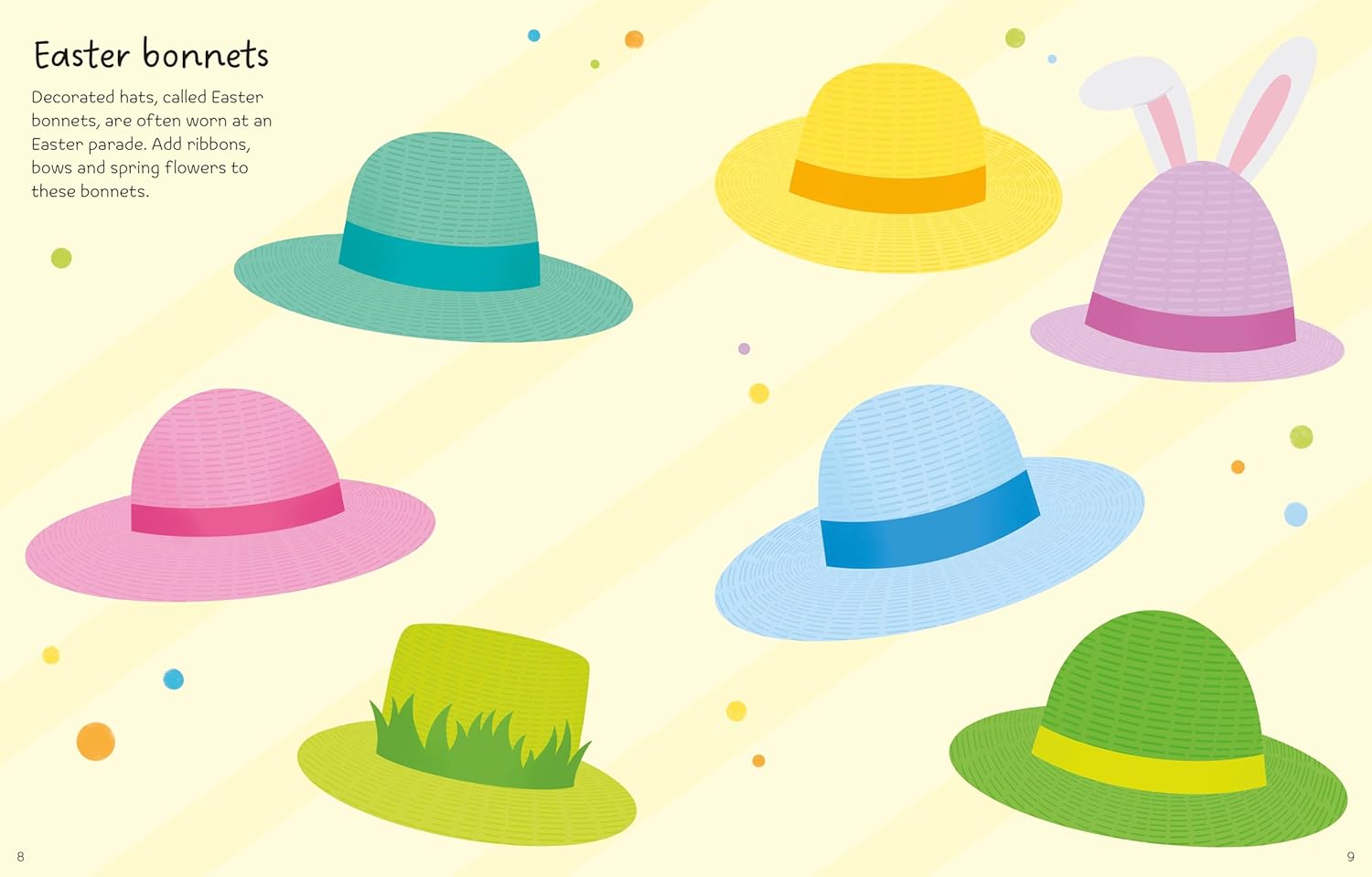 First Sticker Book Easter: An Easter and Springtime Sticker Activity Book with Eggs, Parades, and Bunnies