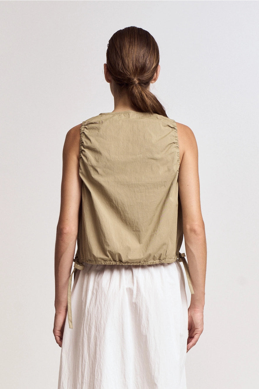 Gathered Crop Tank