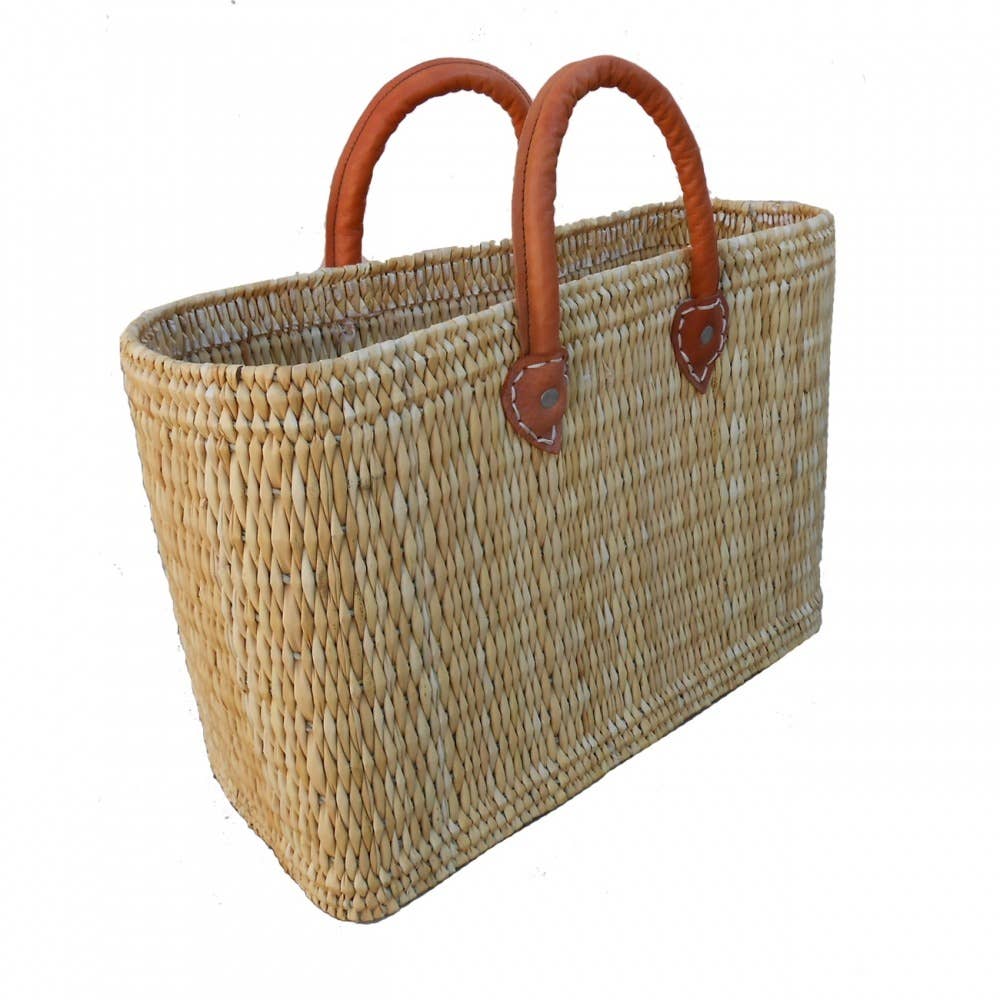 Straw Bag Reed French Baskets