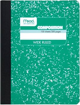 Mead Composition Notebook