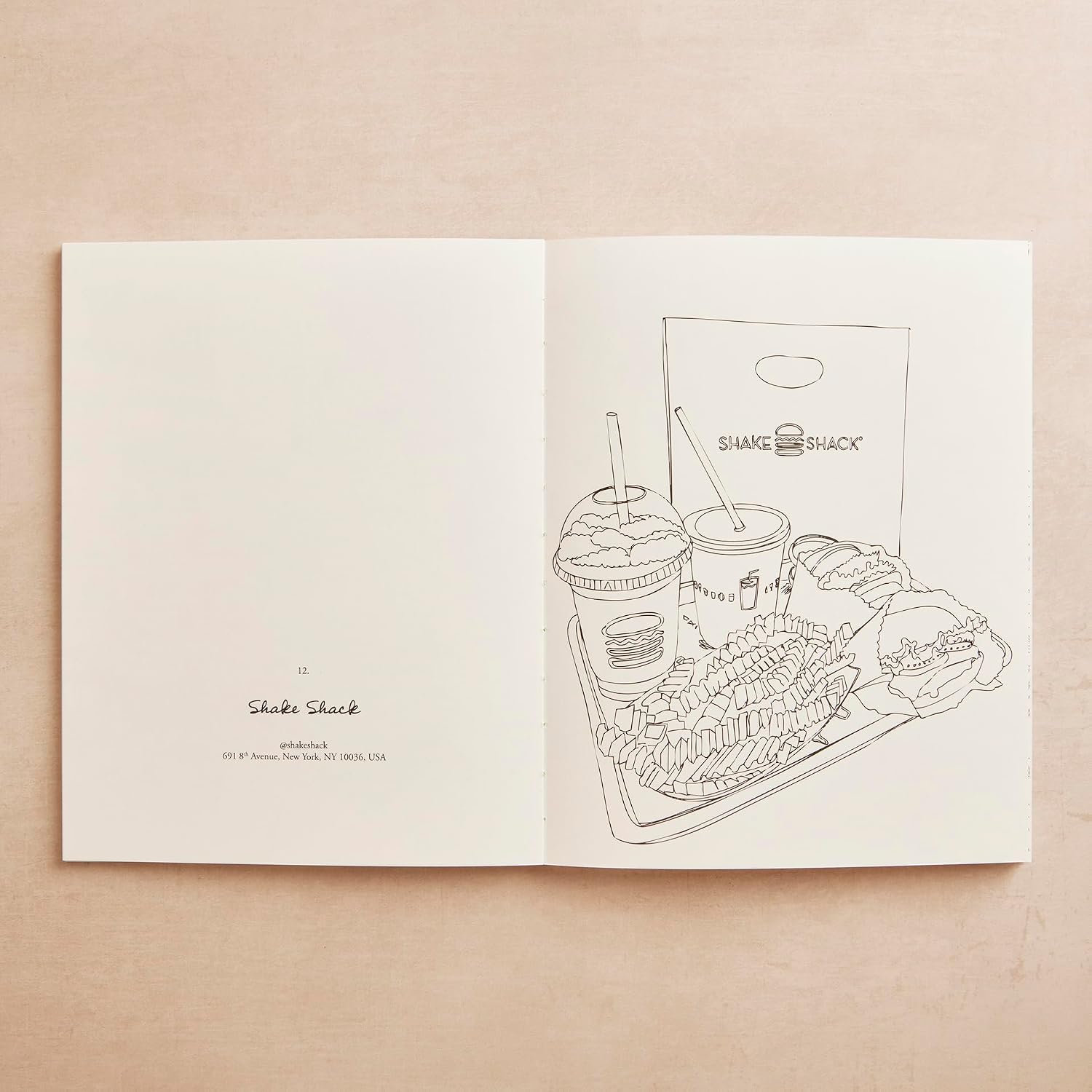 Zoé de Las Cases New York: a collection of beautiful city scenes to colour in