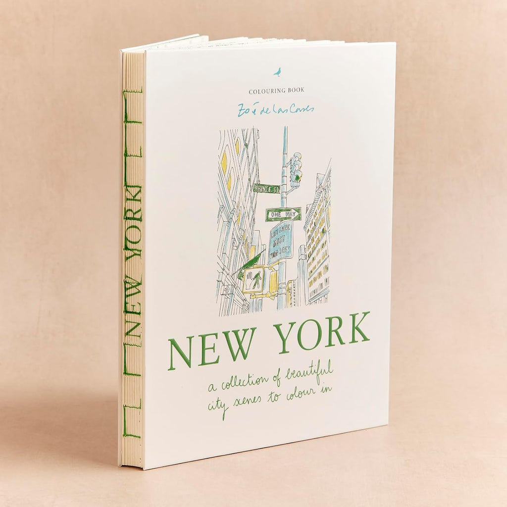 Zoé de Las Cases New York: a collection of beautiful city scenes to colour in
