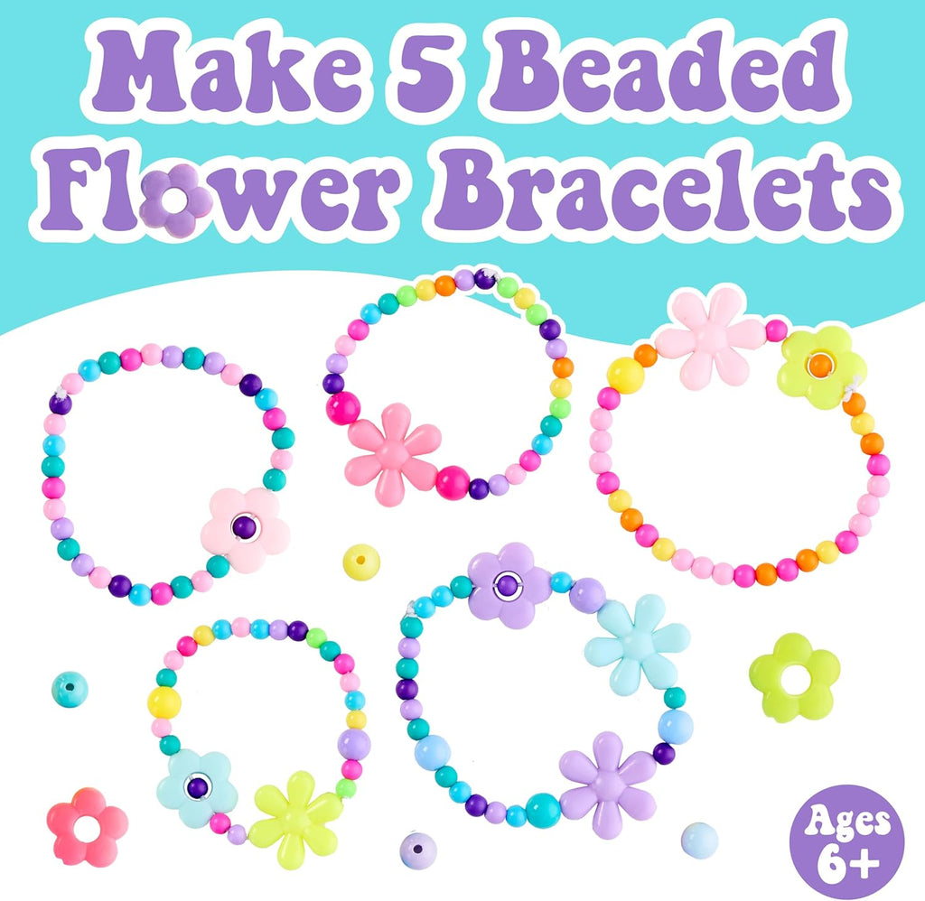 Beaded Flower Bracelet Making Kit