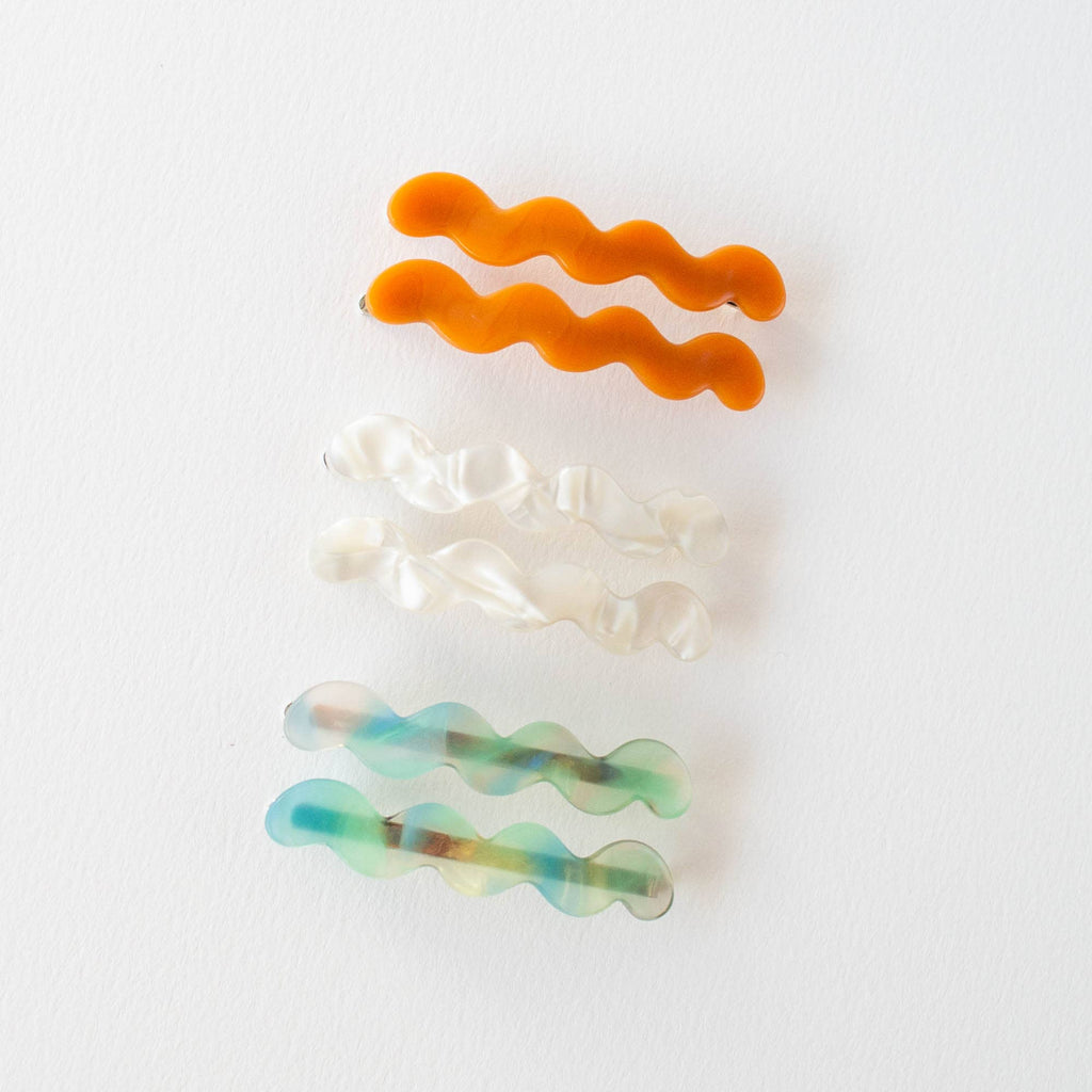 Eco Cloud Wave Slide Hair Pin