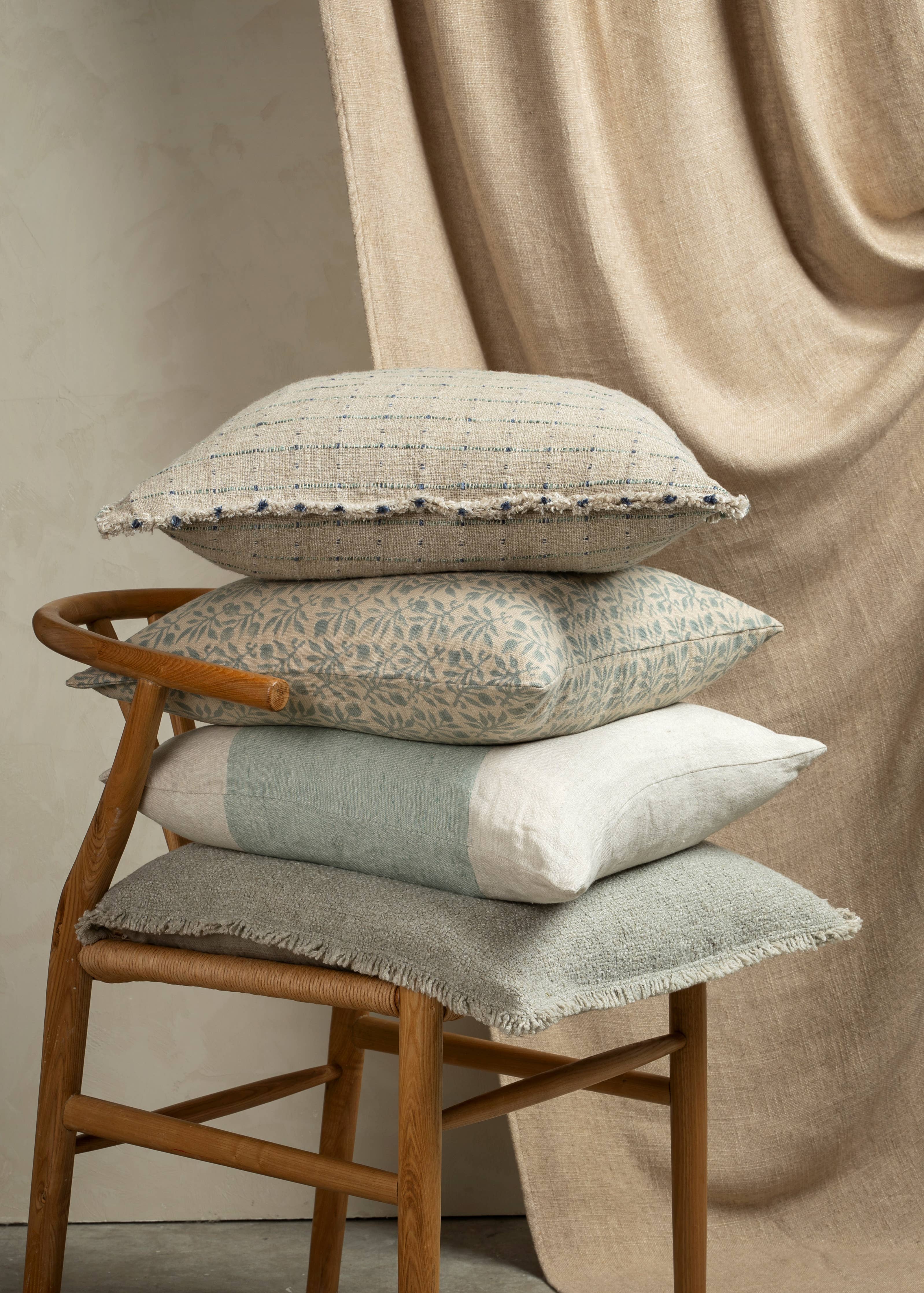 20x20 Lagoon Linen Pillow