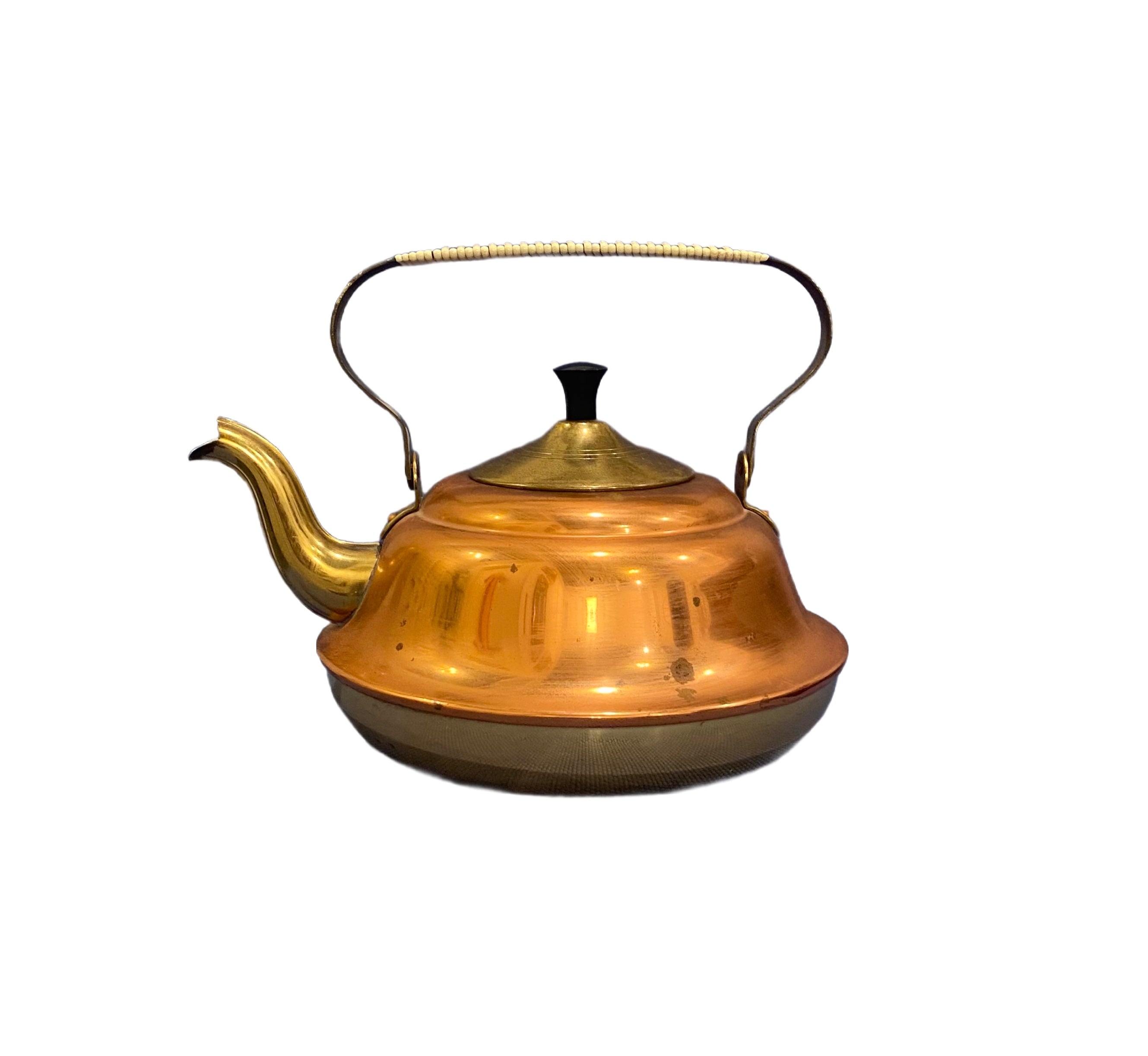 Copper & Brass Tea Kettle