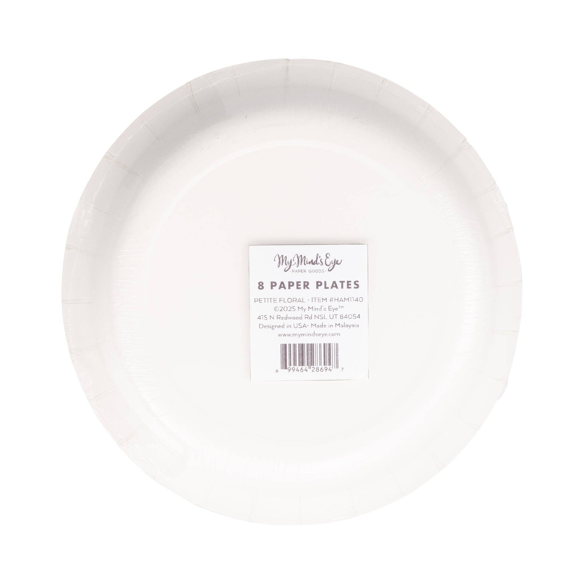 Hamptons Petite Floral 7" Paper Plate