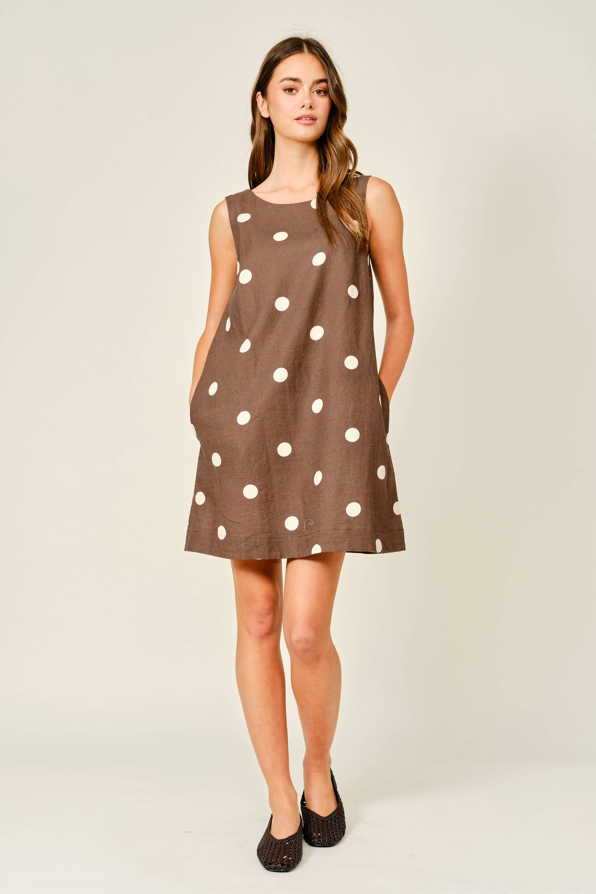 Polka Dot Mini Dress