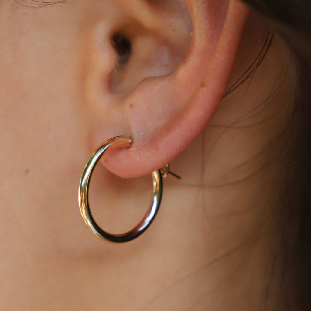 Gold Filled Hoops