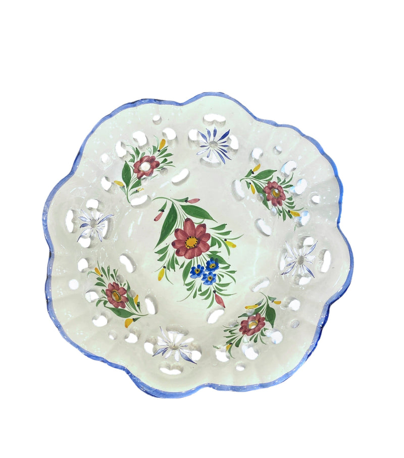 Majolica Fruit Bowl