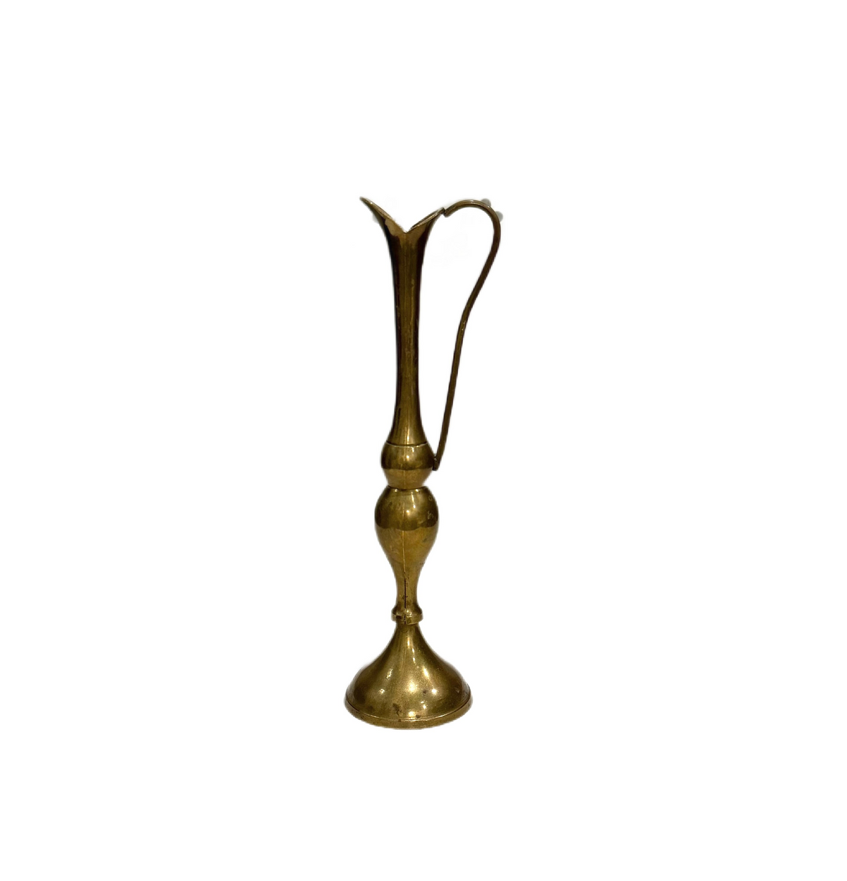 Brass Pitcher Bud Vase