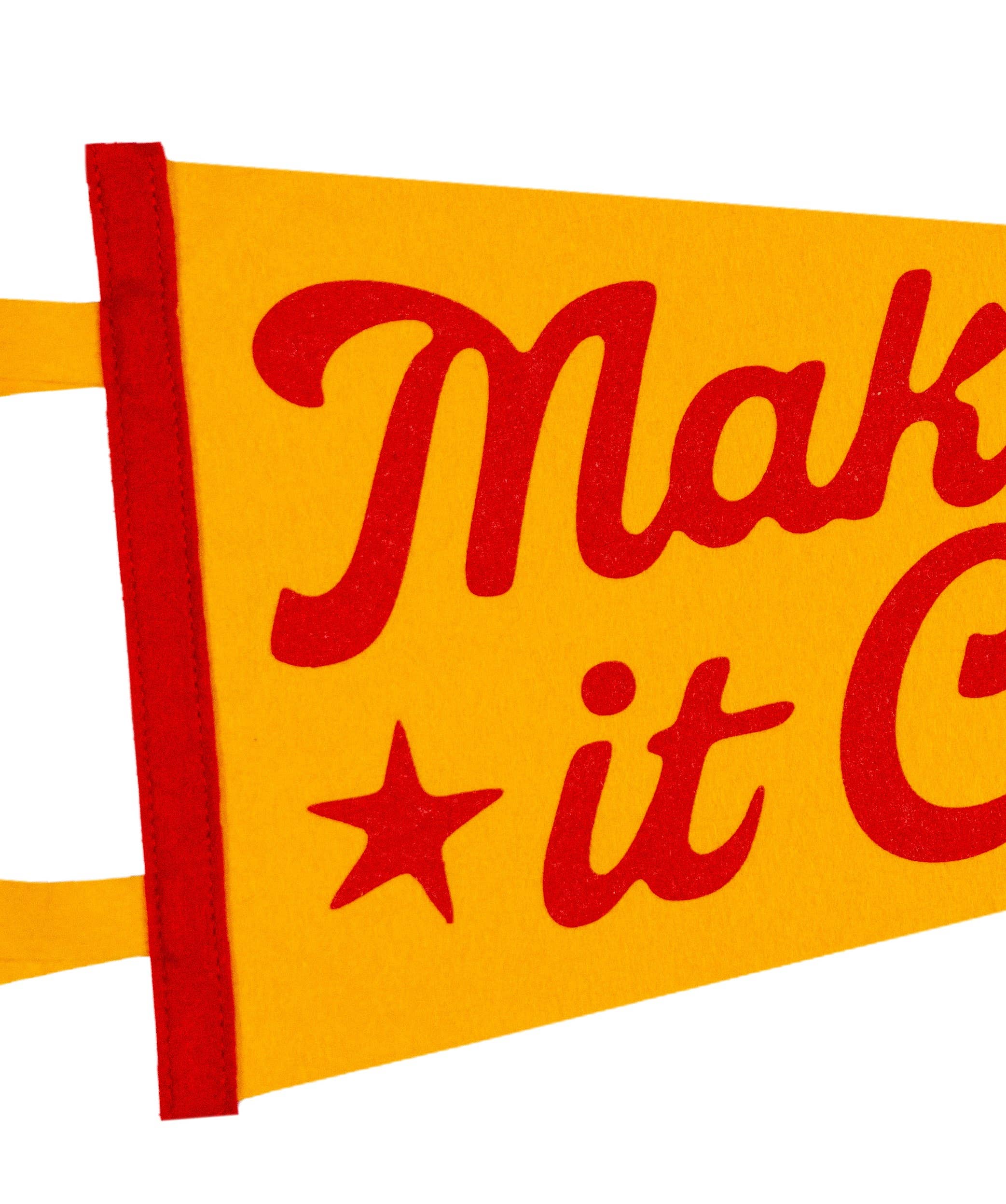 Make It Count Pennant (All Time Low x Oxford)