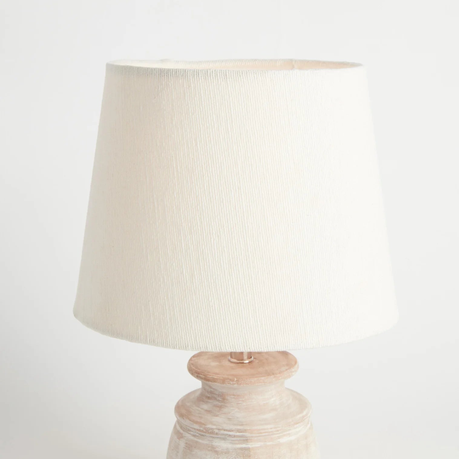 Whitewash Benji Lamp