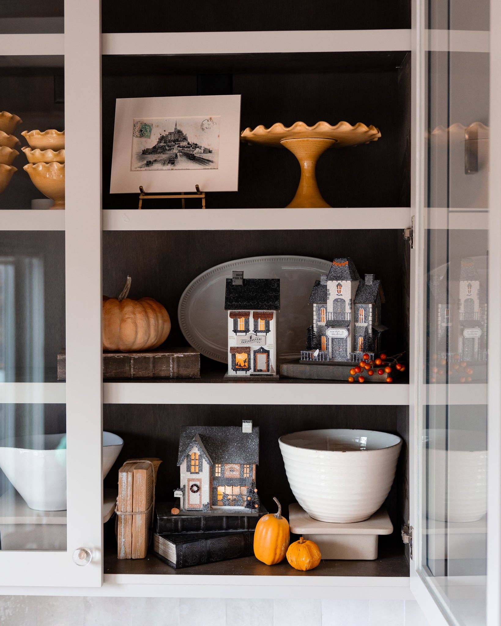 Haberdashery Haunted Village Decor