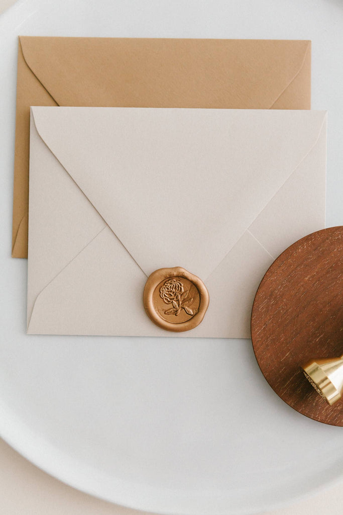Heirloom Peony Wax Seal