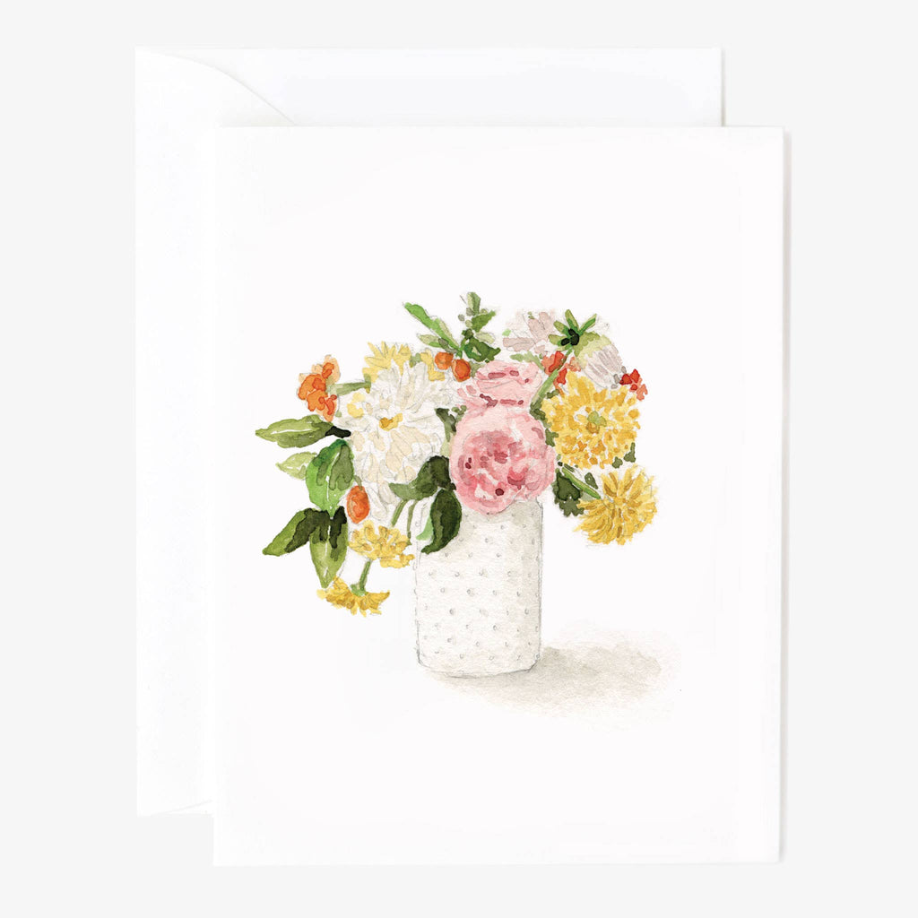 Hobnail Bouquet Notecard