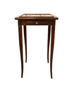 Burl Side Table