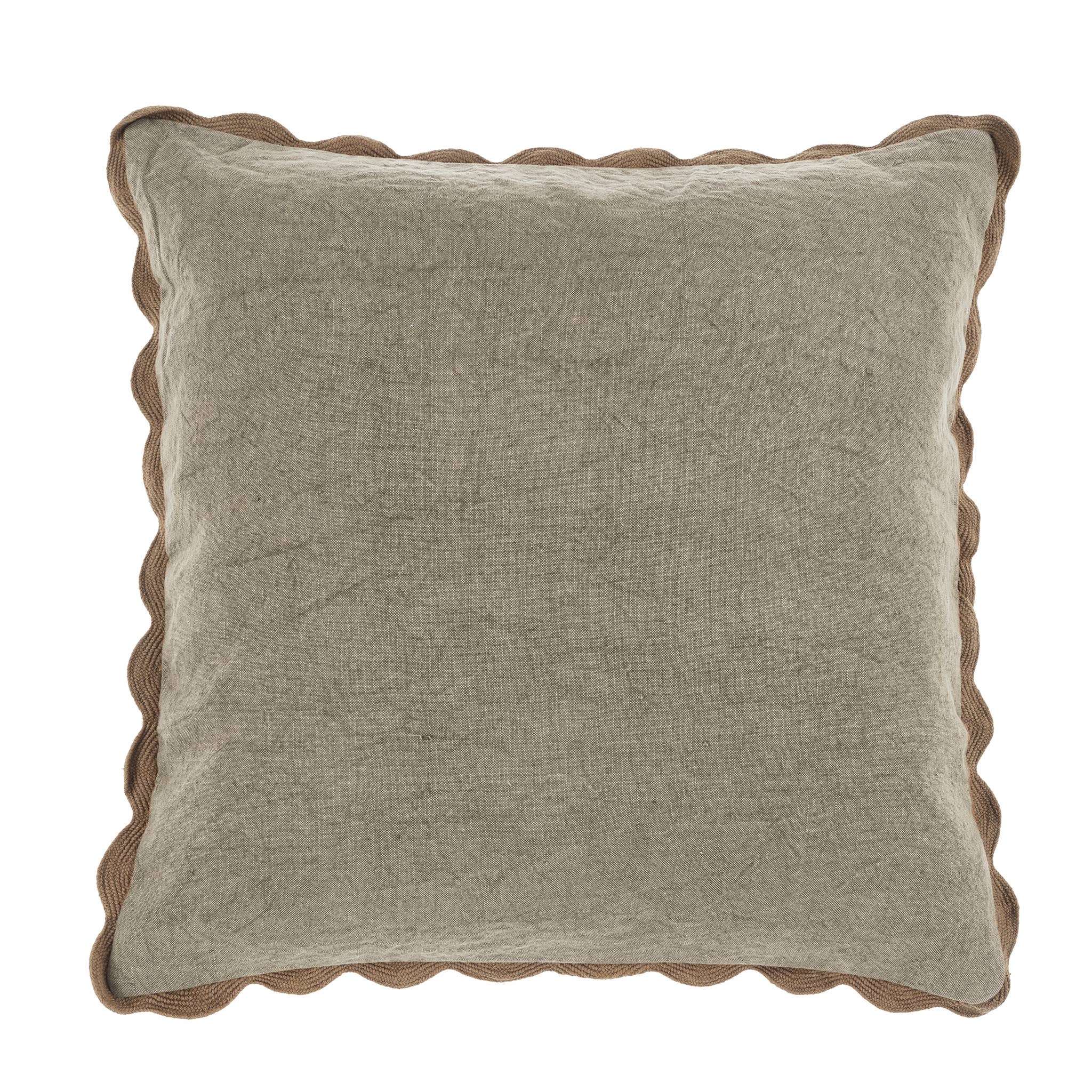 Scalloped Edge Pillow