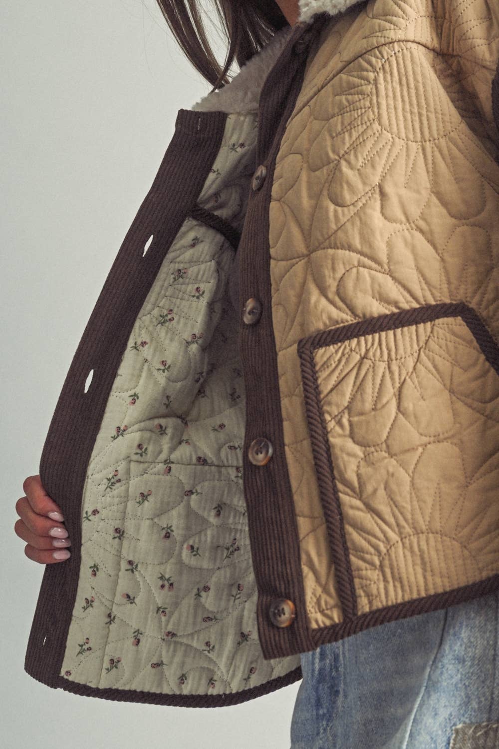 Floral Quilt Jacket