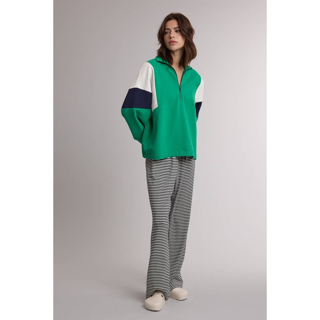 Stripe Drawstring Pants